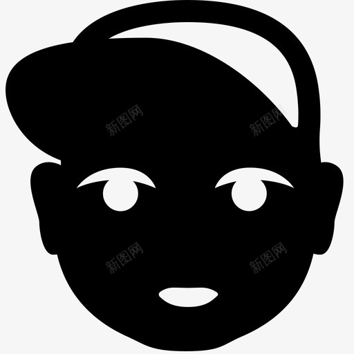 男孩孩子脸svg_新图网 https://ixintu.com 男孩 孩子 青少年 幼儿 孕妇 黑色 12部