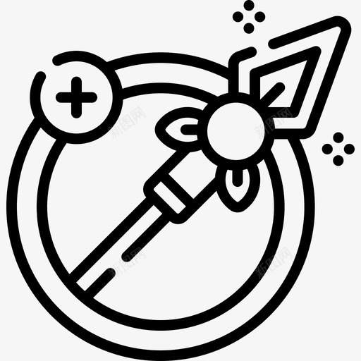 长矛运动6线性svg_新图网 https://ixintu.com 长矛 运动 线性