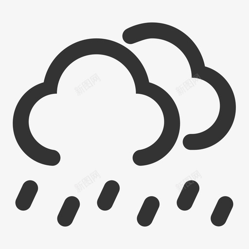 25大暴雨转特大暴雨svg_新图网 https://ixintu.com 大暴雨 转特