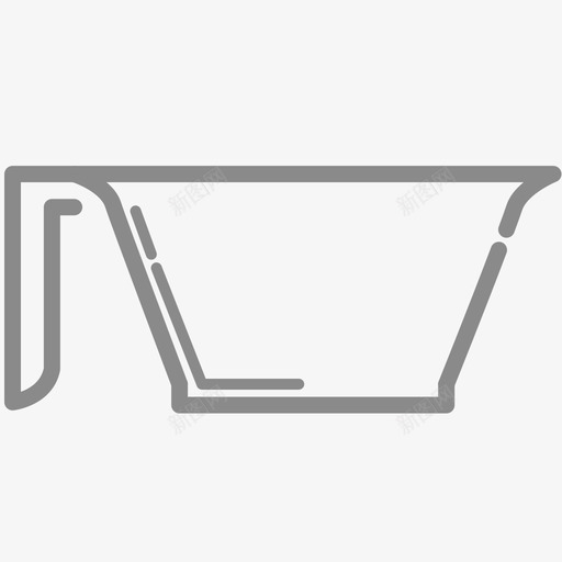 焗油碗单色svg_新图网 https://ixintu.com 焗油碗 单色 线性