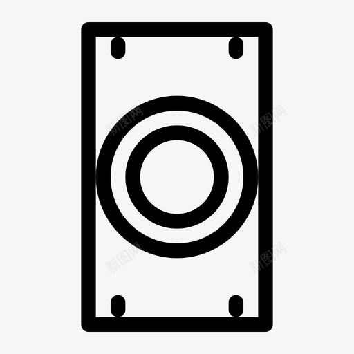 声音音量多媒体概要svg_新图网 https://ixintu.com 音量 声音 多媒体 概要