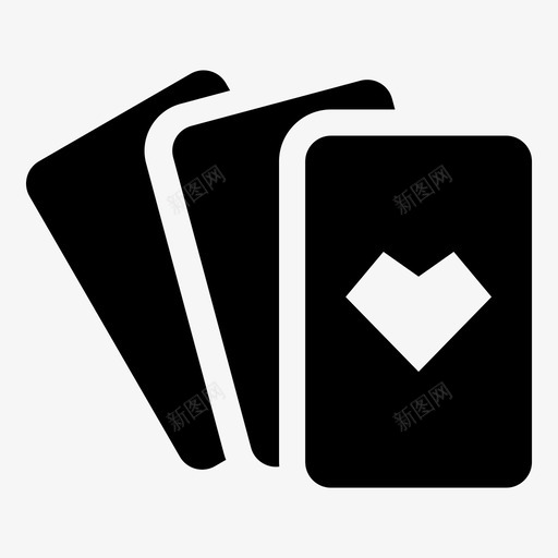 打牌赌场赌博svg_新图网 https://ixintu.com 打牌 赌场 赌博 扑克