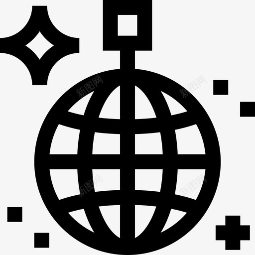 迪斯科舞会迪斯科舞厅38直线型svg_新图网 https://ixintu.com 迪斯科 舞会 舞厅 直线 线型