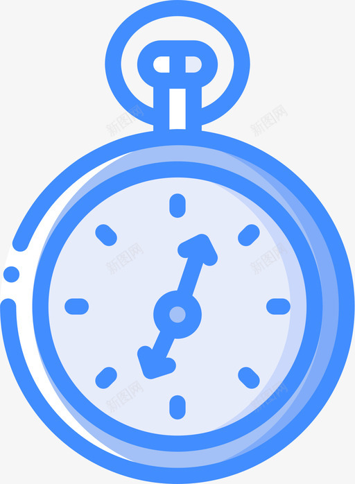 怀表古董2蓝色svg_新图网 https://ixintu.com 怀表 古董 蓝色