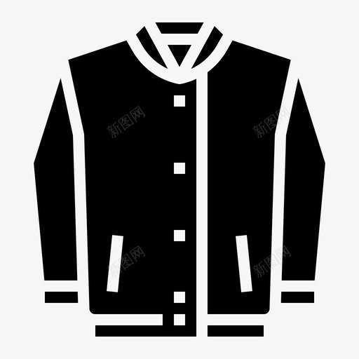 夹克裁缝1填充svg_新图网 https://ixintu.com 夹克 裁缝 填充