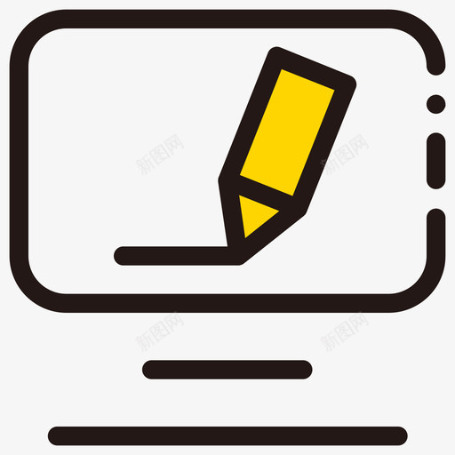 实战培训svg_新图网 https://ixintu.com 实战 培训 线性 多色