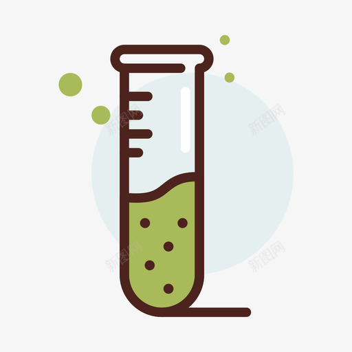 试管生物化学19线性颜色svg_新图网 https://ixintu.com 试管 生物化学 线性 颜色