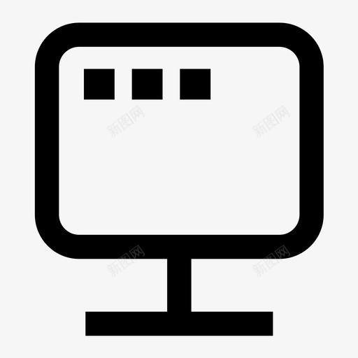 开放门户管理图标svg_新图网 https://ixintu.com 开放 门户 管理 图标