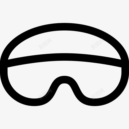 防护眼镜covid防护设备1线性svg_新图网 https://ixintu.com 防护 眼镜 covid 设备 线性