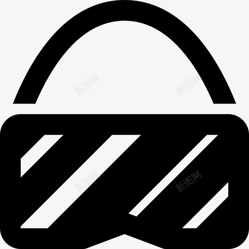 Vr护目镜虚拟现实105填充svg_新图网 https://ixintu.com Vr 护目镜 虚拟现实 填充
