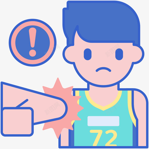 犯规篮球59线条颜色svg_新图网 https://ixintu.com 犯规 篮球 线条 颜色