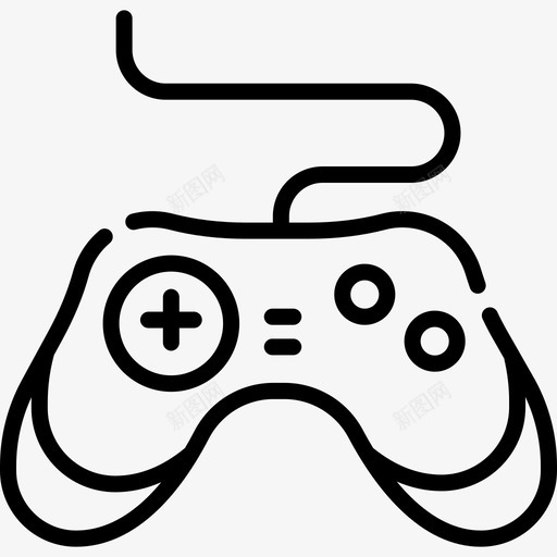 Gamepad游戏105线性svg_新图网 https://ixintu.com Gamepad 游戏 线性