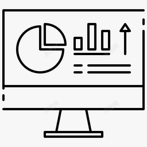 年度报告业务信息图表svg_新图网 https://ixintu.com 年度报告 业务 信息 图表 演示 tanahcon 黑白