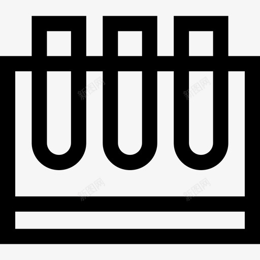 试管实验室90线性svg_新图网 https://ixintu.com 试管 实验室 线性