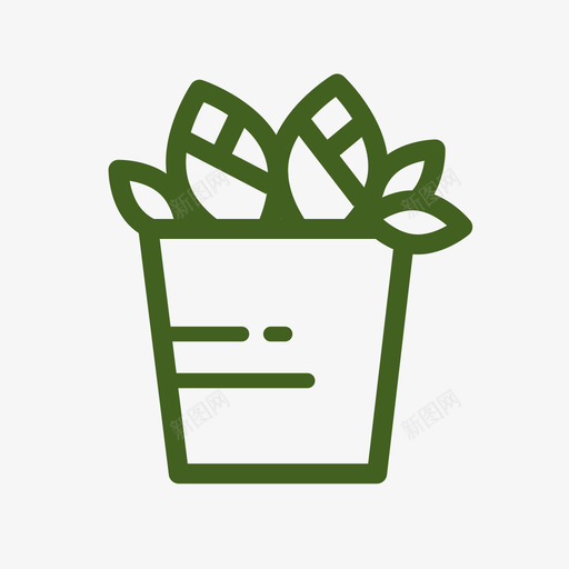 切花svg_新图网 https://ixintu.com 切花 填充 线性 扁平 可爱