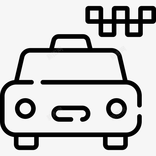 出租车机场170直达svg_新图网 https://ixintu.com 出租车 机场 直达