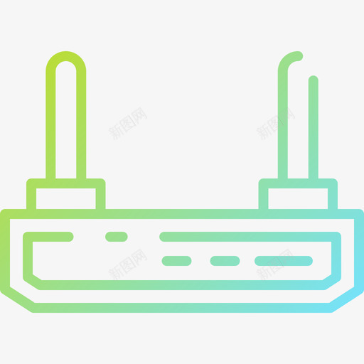 Wifi路由器记者16日梯度svg_新图网 https://ixintu.com Wifi 路由器 记者 16日 梯度