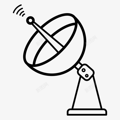 wifi天线网络svg_新图网 https://ixintu.com 天线 wifi 网络