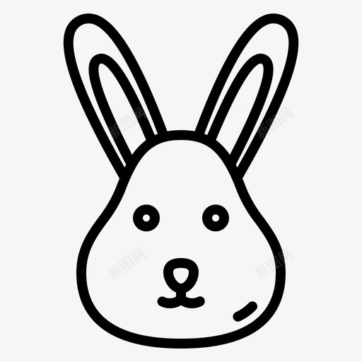 兔子149春直系svg_新图网 https://ixintu.com 兔子 直系