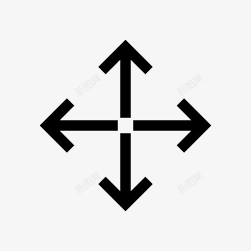 散布点箭头符号svg_新图网 https://ixintu.com 散布 布点 箭头 符号