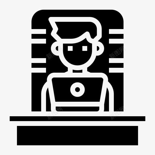 老板人力资源部85填充svg_新图网 https://ixintu.com 老板 人力资源部 填充
