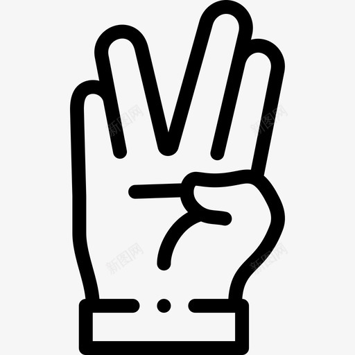 瓦肯敬礼手势28直截了当svg_新图网 https://ixintu.com 瓦肯 敬礼 手势 直截了当
