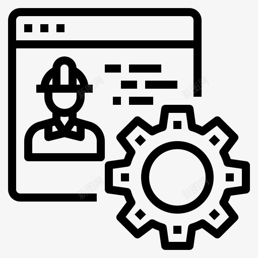 浏览器工程108线性svg_新图网 https://ixintu.com 浏览器 工程 线性