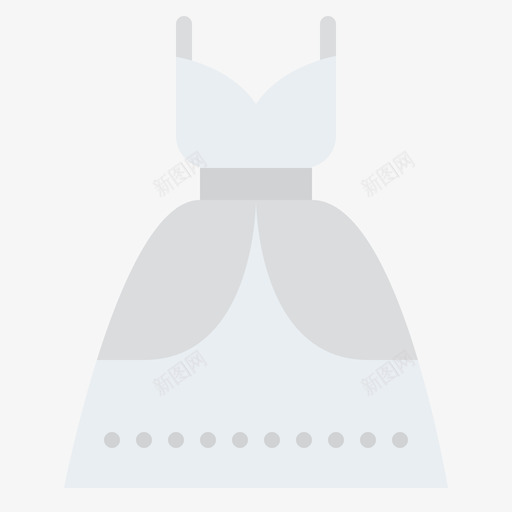 新娘礼服婚礼273扁平svg_新图网 https://ixintu.com 新娘 礼服 婚礼 扁平