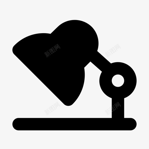 项目管理台灯灯svg_新图网 https://ixintu.com 项目管理 台灯 学生 2字形 24r