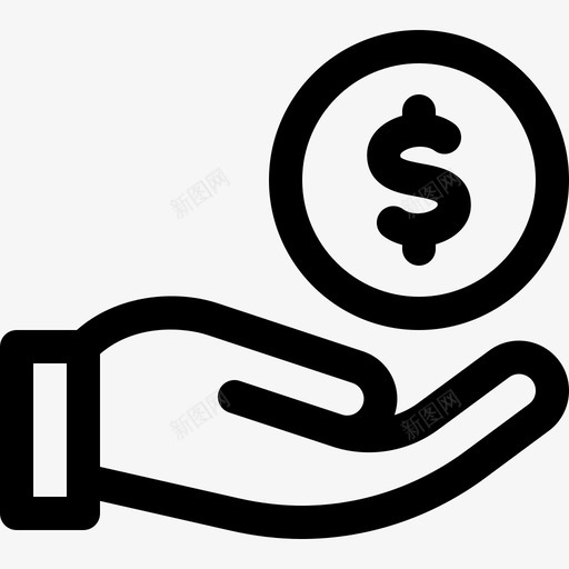 收益投资80线性svg_新图网 https://ixintu.com 收益 投资 线性