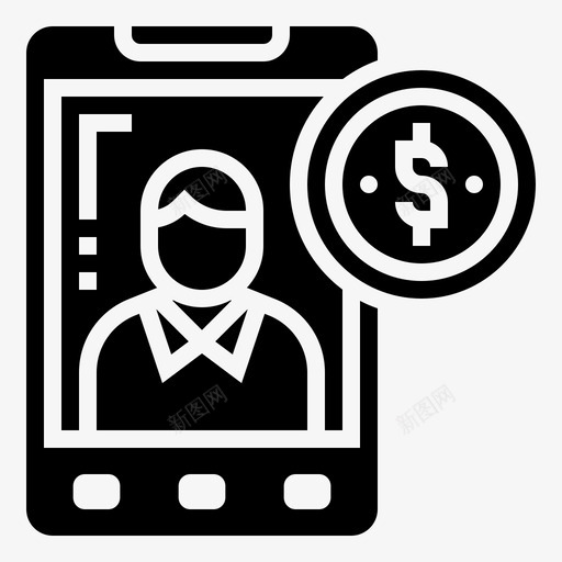 会计教练建议财务svg_新图网 https://ixintu.com 会计 教练 建议 财务 投资 glyph2