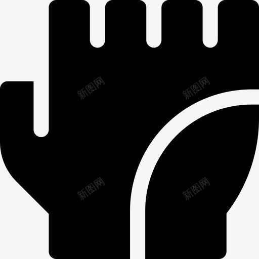 手套自行车赛23填充svg_新图网 https://ixintu.com 手套 自行车赛 填充