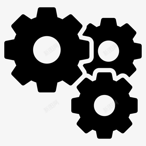 配置工具齿轮自定义设置svg_新图网 https://ixintu.com 工具 设置 配置 齿轮 自定义 机械 用户界面 字形 矢量 矢量图 图标