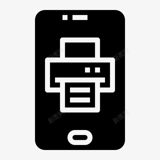 打印智能手机技术7填充svg_新图网 https://ixintu.com 打印 智能 手机 技术 填充