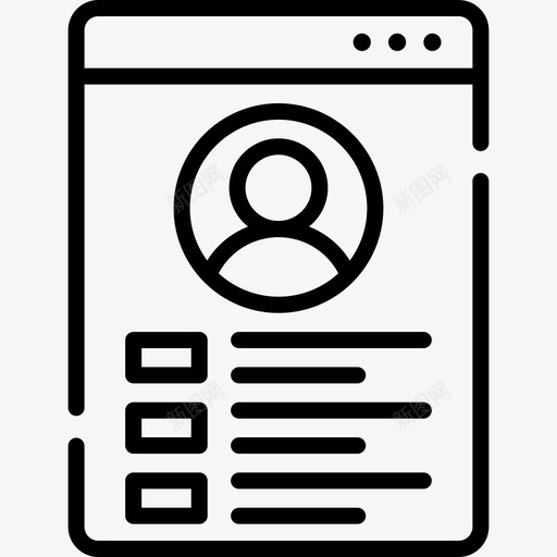 在线简历工作简历30份直线型svg_新图网 https://ixintu.com 简历 在线 工作 30份 直线 线型