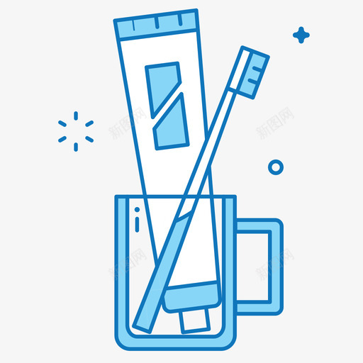 牙杯svg_新图网 https://ixintu.com 牙杯