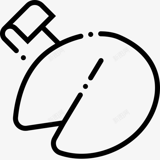 幸运饼中国89直系svg_新图网 https://ixintu.com 幸运 中国 直系