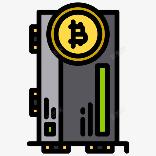 Vga比特币160线性彩色svg_新图网 https://ixintu.com Vga 比特 线性 彩色