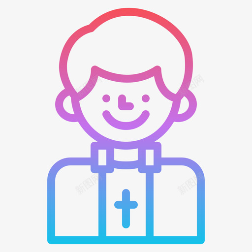 神父婚礼272梯度svg_新图网 https://ixintu.com 神父 婚礼 梯度