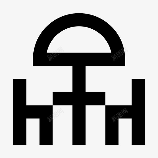 家具椅子餐桌svg_新图网 https://ixintu.com 家具 椅子 餐桌 餐厅 桌子 轮廓 24像素