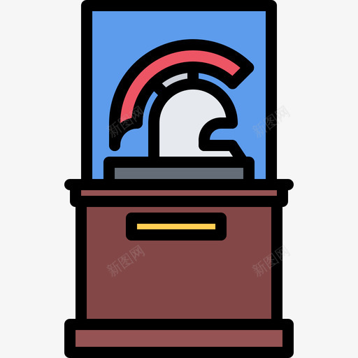 展品122号博物馆彩色svg_新图网 https://ixintu.com 展品 122号 博物馆 彩色