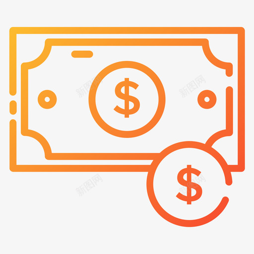 金钱商业508梯度svg_新图网 https://ixintu.com 金钱 商业 梯度