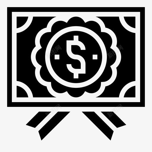 赞赏成就奖励svg_新图网 https://ixintu.com 赞赏 成就 奖励 证书 保证 会计 字形