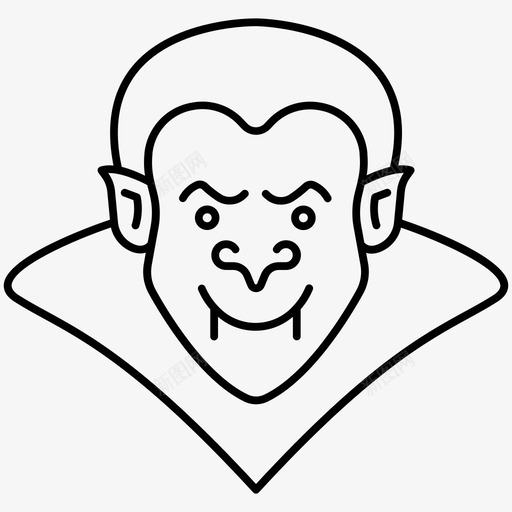 恶棍坏人魔鬼svg_新图网 https://ixintu.com 万圣节 恶棍 坏人 魔鬼 吸血鬼 大纲