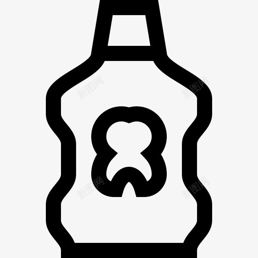 漱口水卫生常规38线性svg_新图网 https://ixintu.com 漱口 口水 卫生 常规 线性