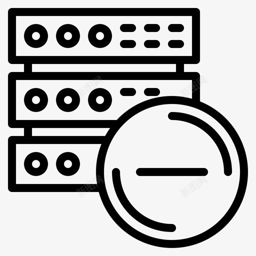服务器通信连接svg_新图网 https://ixintu.com 服务器 通信 连接 信息 技术 无线 网络 数据库 概述