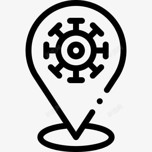 占位符covid保护措施4线性svg_新图网 https://ixintu.com 占位符 covid 保护 措施 线性