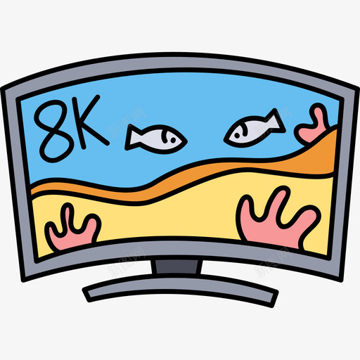 8k未来科技20彩色svg_新图网 https://ixintu.com 8k 未来 科技 彩色
