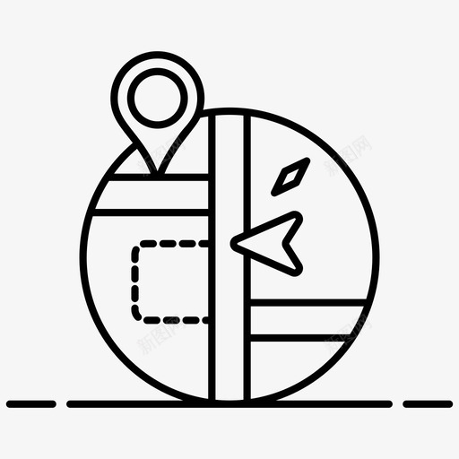 地图指针基准标记图钉svg_新图网 https://ixintu.com 地图 指针 基准 标记 图钉 占位符 旅行 矢量 矢量图 图标
