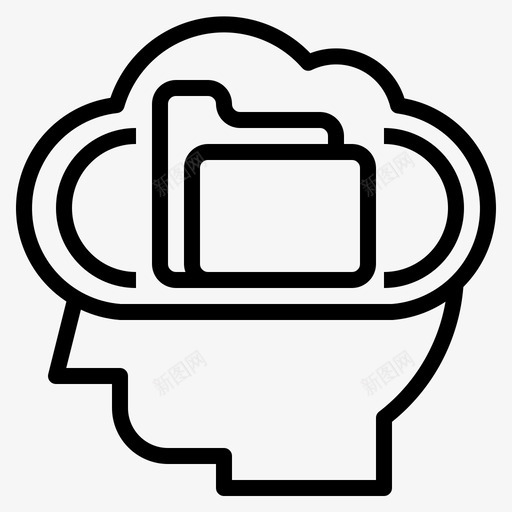 规划云技术42线性svg_新图网 https://ixintu.com 规划 技术 线性